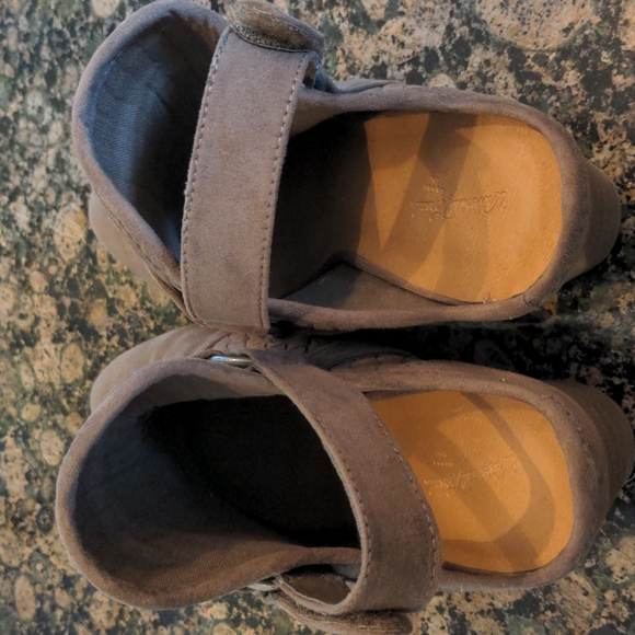 Universal Thread suede open back bootie taupe size 11 - Picture 4 of 6